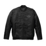 Harley-Davidson Casual Jacket black timeless Bar & Shield model 98402-22VM front view