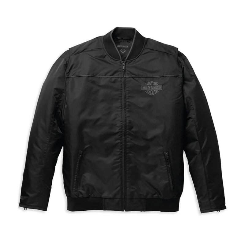 Harley-Davidson Casual Jacket black timeless Bar & Shield model 98402-22VM front view