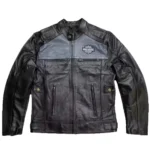 Men's Harley Davidson Legendary Motorcycle Jacket - Cowhide Leather Biker Riding - Image 2