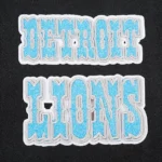 NFL Detroit Lions Classic Men's Rib Wool Varsity Jacket - Image 5