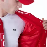 Kansas City Chiefs NFL Red Varsity Jacket - Image 6