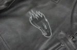 Leather Moto Jacket - Harley-Davidson Men's Screaming Eagle Genuine Cowhide - Image 6