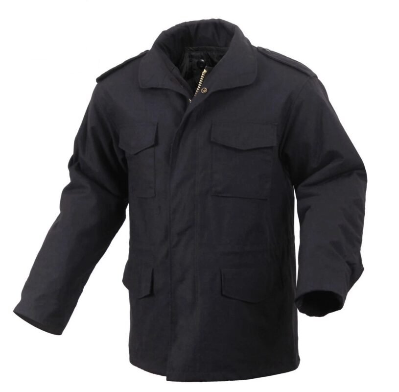 Black M65 Field Jacket – back view