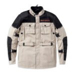 Harley-Davidson Men’s Quest Triple Vent System Jacket Chinchilla 98128‑22VM – Best Men Jacket for Riding