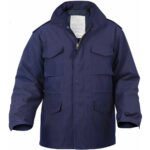 canada goose jacket navy blue military-style field jacket with durable construction
