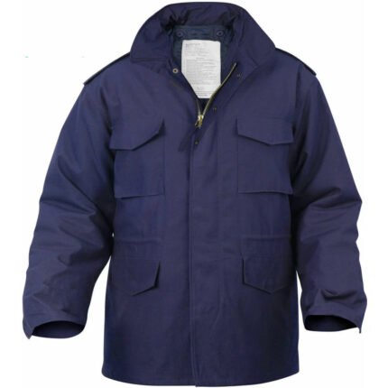 canada goose jacket navy blue military-style field jacket with durable construction