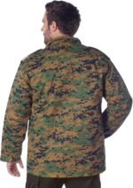 Wild Jacket Woodland Camo – Rothco M‑65 Tactical Field - Image 7