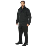 M‑65 Field Jacket Midnight Black Camo | Tactical Military Jacket - Image 4