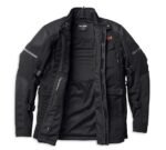 Black Jacket for Men | Harley-Davidson Quest Triple Vent Motorcycle Jacket - Image 6