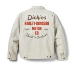 Dickies x HARLEY-DAVIDSON Quilted Lined Eisenhower Jacket - Bone : 97413-26VX  - Image 2