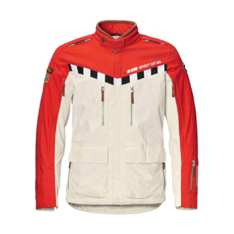 BMW Motorcycle GS Jacket Adrar Red modern retro design