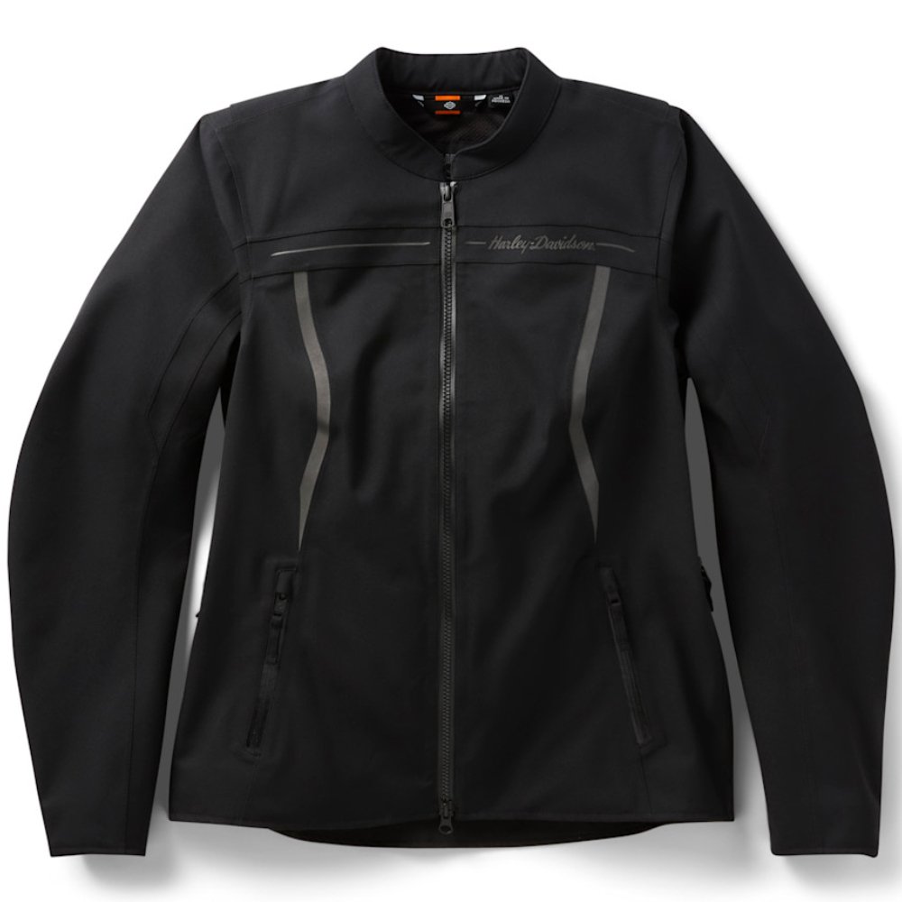 Harley Davidson Women Jacket - Odyssey Waterproof 97200 Harley Davidson women jacket Odyssey Waterproof Riding Jacket front view