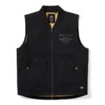 Harley Davidson Dickies Vest quilted canvas anthracite style 96575-25VM