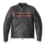 Victory Men Leather Jacket Harley-Davidson Victory Lane II Black 98000-23VM