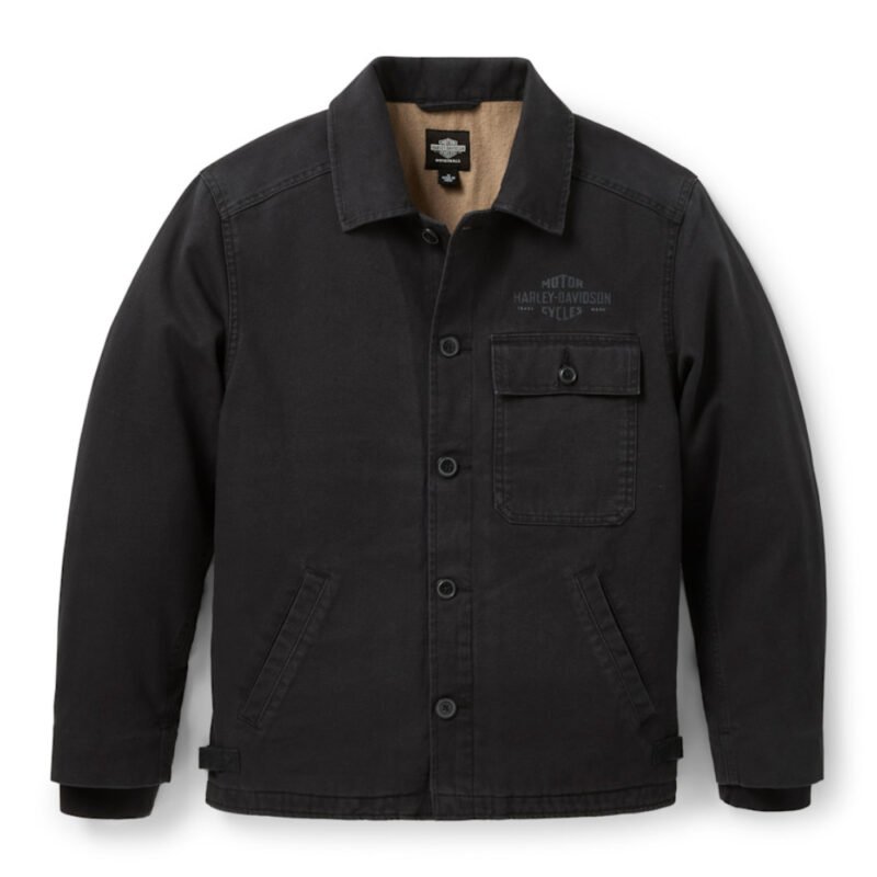 Harley Davidson Deck Jacket, Originals A2 Meteorite style with classic cotton construction