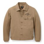 Deck Jacket Timber Line, Harley-Davidson Originals A2 style with rugged cotton construction