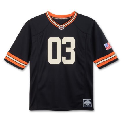 Football Jersey, Harley-Davidson men's moisture-wicking fanwear jersey, part number 99180-26MM