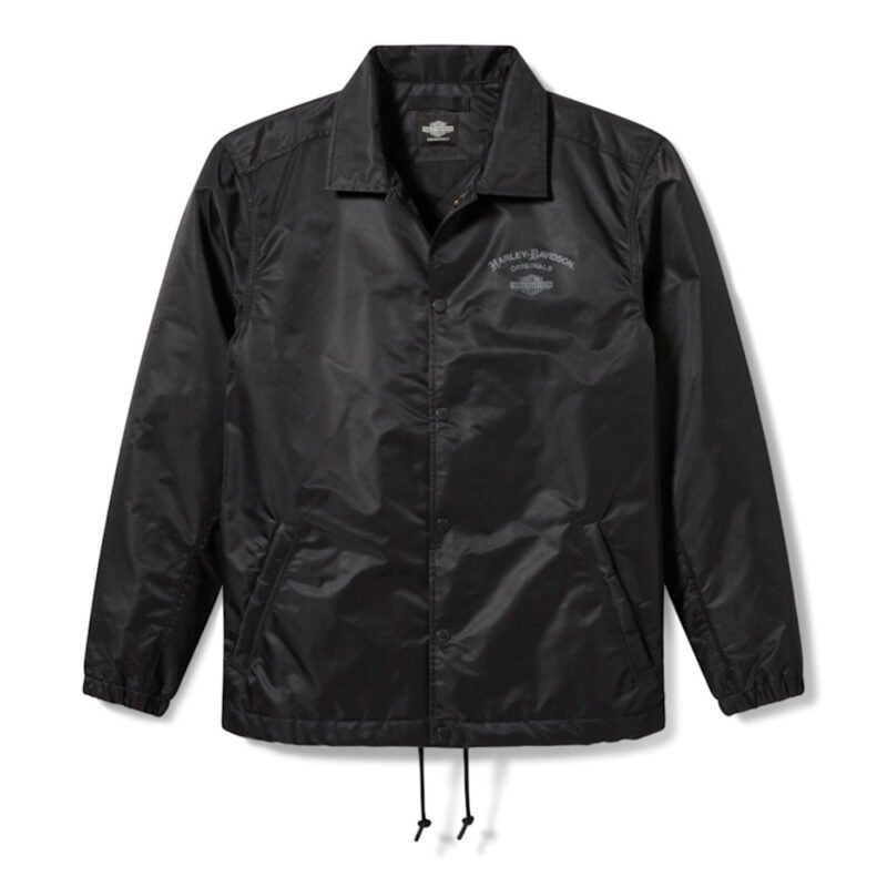 Coaches Jacket Caviar Harley-Davidson Originals 96147-26CM