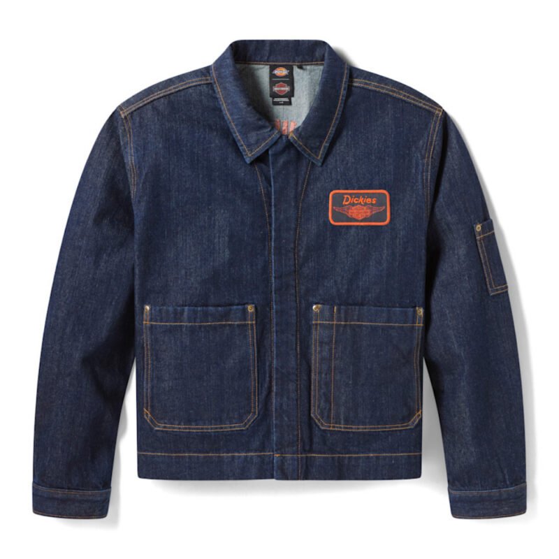 Denim Jacket Harley Davidson Dickies x H-D Boxy Denim Jacket front view