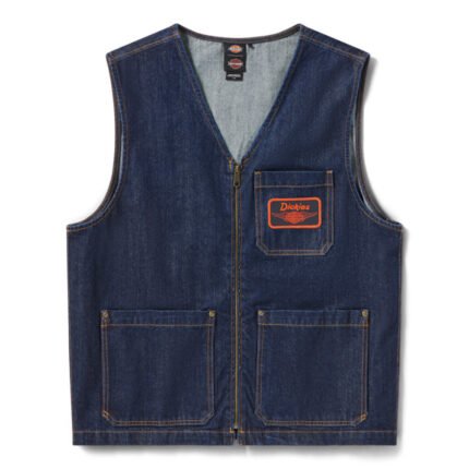 Denim Vest Dickies x Harley Davidson Denim Vest front view