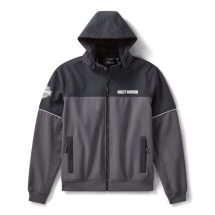 Idyll Color Blocked Jacket Harley Davidson front view