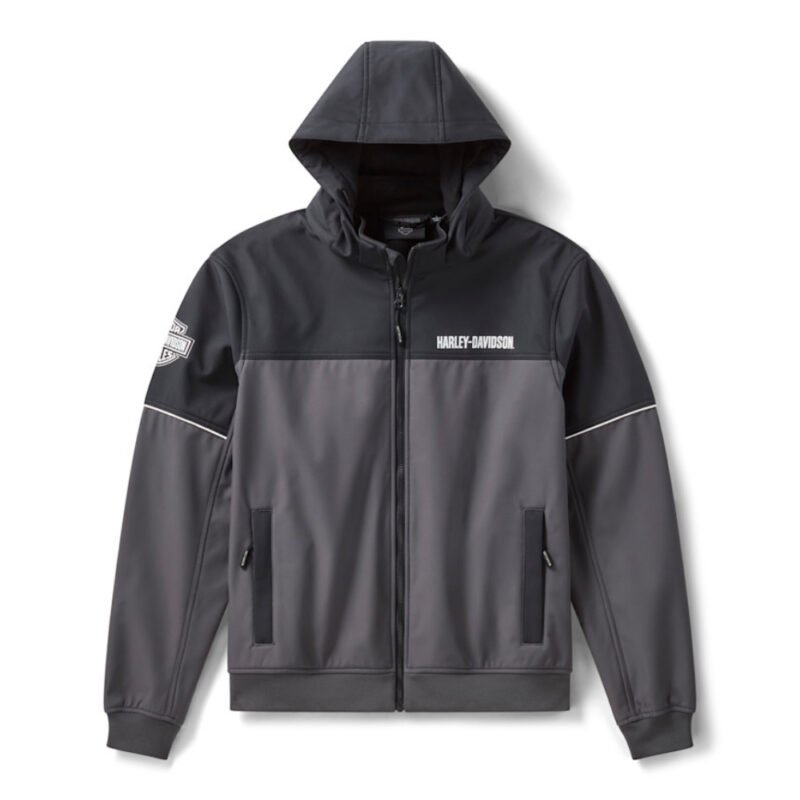 Idyll Color Blocked Jacket Harley Davidson front view