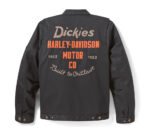 Dickies x H-D Quilted Lined Eisenhower Jacket - Black 96085-26VX - Image 2