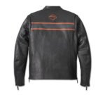 Harley-Davidson Victory Lane II Mens Leather Jacket - Black: 98000-23VM - Image 2
