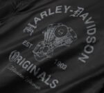 Harley Davidson Originals Powertrain Coaches Jacket Caviar: 96147-26CM - Image 4