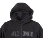 Harley-Davidson Women's Willie G Skull Graphic Deflector 2.0 Hooded Riding Fleece: 98107-25VW - Image 4