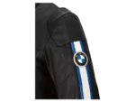 BMW Motorrad Schwabing Leather Motorbike Jacket Black - Image 4