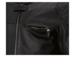 BMW Motorrad Schwabing Leather Motorbike Jacket Black - Image 5
