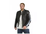 BMW Motorrad Schwabing Leather Motorbike Jacket Black - Image 8