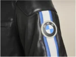 BMW Motorrad Schwabing Leather Motorbike Jacket Black - Image 9