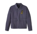 Harley Davidson Racer Jacket Ombre Blue – back view
