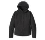 Harley Womens Deflector Hooded Jacket Black – back view