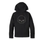 Harley Davidson Willie G Fleece Jacket Black – back view