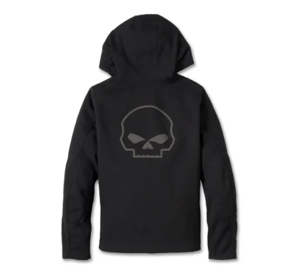 Harley Davidson Willie G Fleece Jacket Black – back view