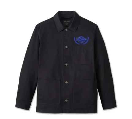 Harley Davidson Throttle Back Jacket Harley Black – back view