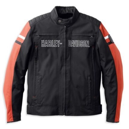 Harley Davidson Hazard Waterproof Jacket Colorblocked – front view