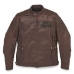Harley Davidson 120th Triple Vent Jacket Coffee Bean – front view