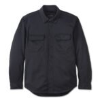 Harley Davidson Mens Mesh Shirt Jacket Harley Black – front view