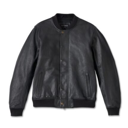 Harley Davidson Citizen Bomber Jacket Black – front view