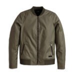 Harley Davidson Mercer ADV Bomber Jacket Deep Depths – front view