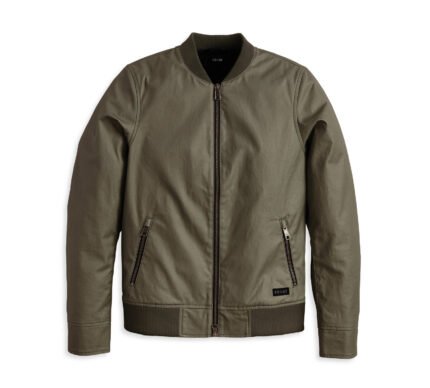 Harley Davidson Mercer ADV Bomber Jacket Deep Depths – front view