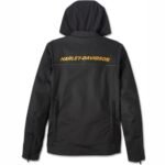 Harley Davidson Unison 3 in 1 Jacket Harley Black – front view