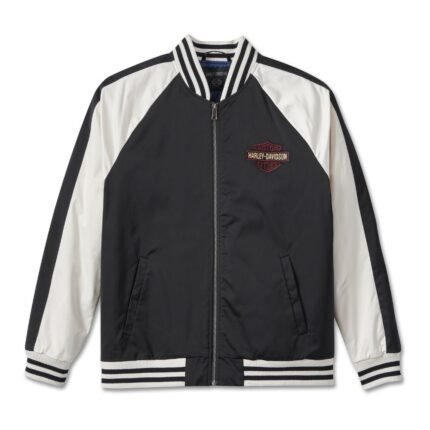Harley Davidson Club Crew Jacket Black Beauty – front view