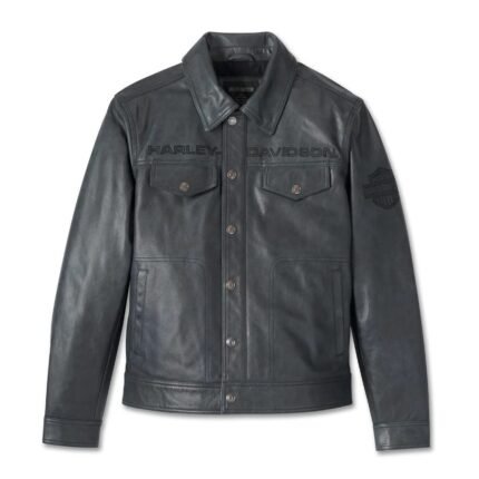 Harley Davidson Iron Mountain Jacket Black – front view