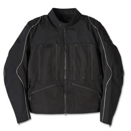 Harley Davidson Ventilator Riding Jacket Black – front view