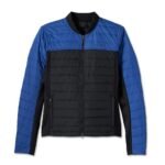 Harley Davidson Flex System Jacket Black/True Blue – front view